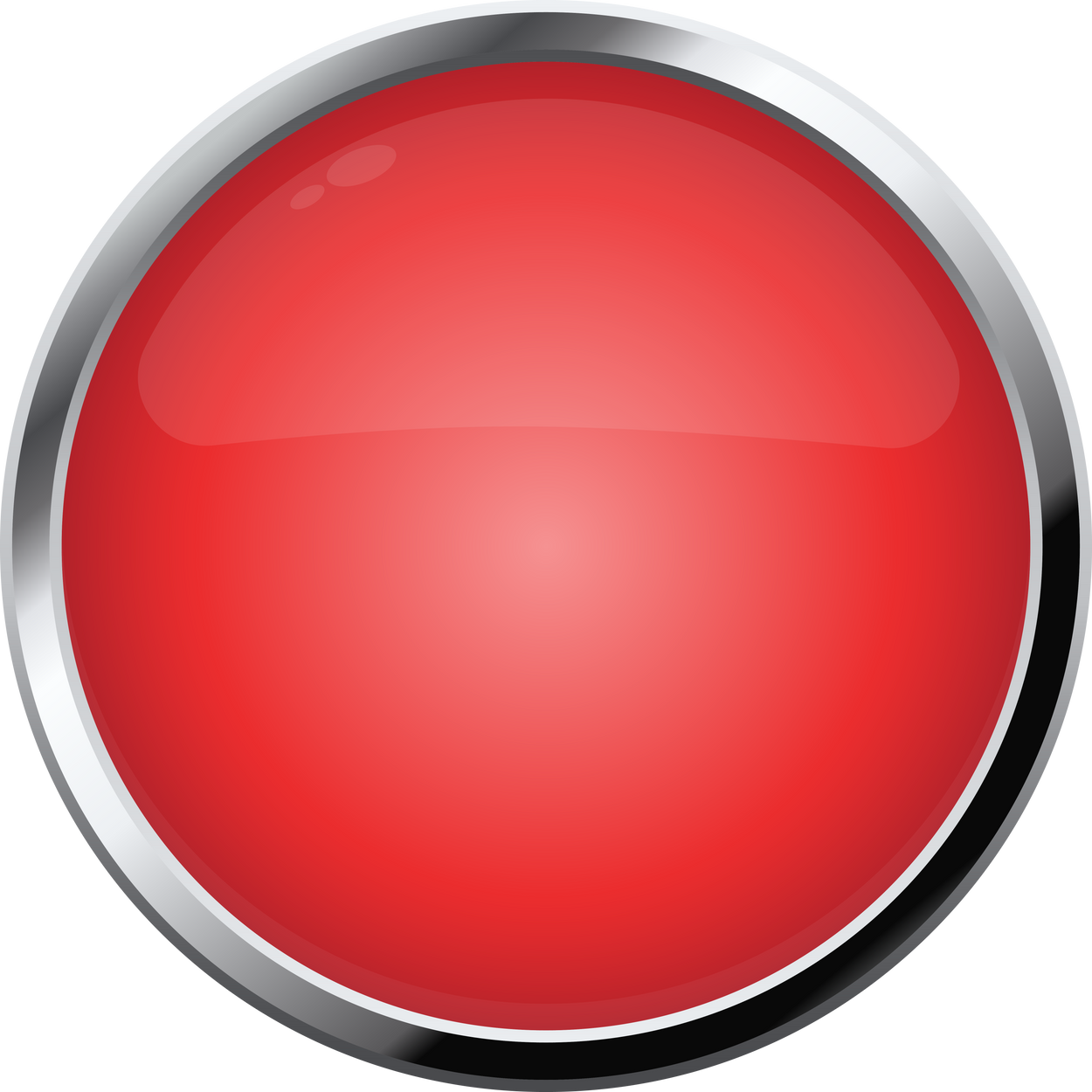 Realistic colored button