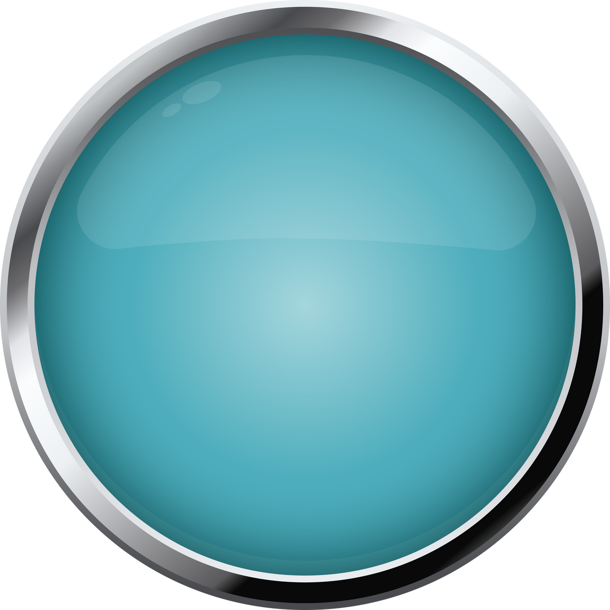 Realistic colored button