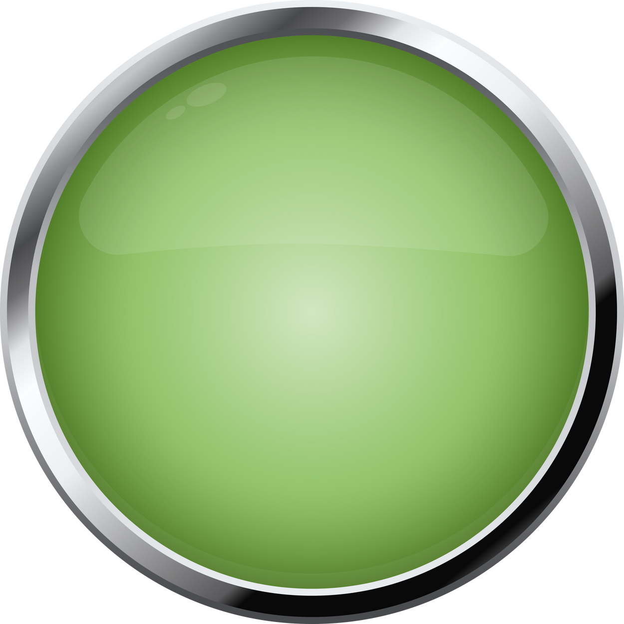Realistic colored button